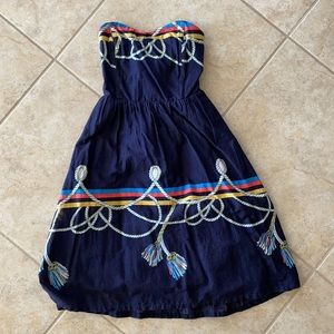 Anthropologie nautical dress